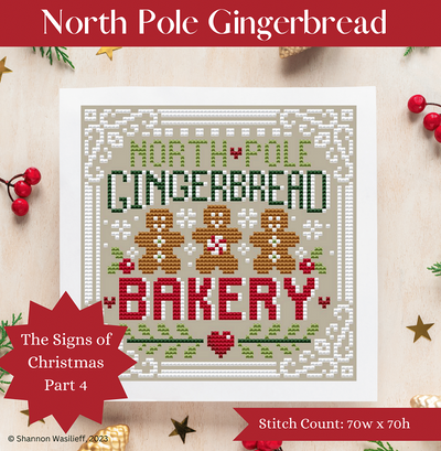 Shannon Christine - Signs of Christmas North Pole Gingerbread