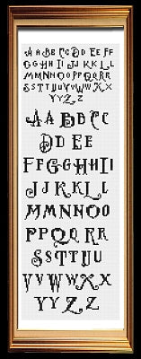 Peacock & Fig - Alphabet 3