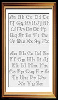 Peacock & Fig - Backstitch Alphabets