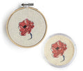 Peacock & Fig - French Poppy Coaster