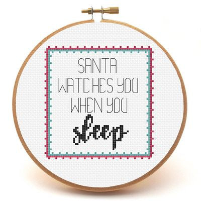 Peacock & Fig - Santa's Watching You