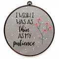 Peacock & Fig - Thin Patience