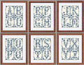 Papillon Creations - L'Alphabet Blu
