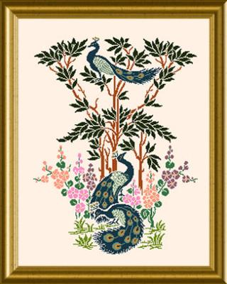 Papillon Creations - Peacock Panel