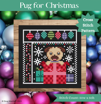 Shannon Christine - Pug for Christmas