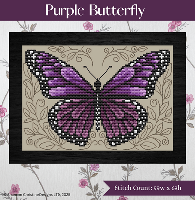Shannon Christine - Purple Butterfly