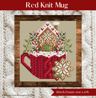 Shannon Christine - Red Knit Mug
