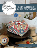 Erin Elizabeth - Red, White & Blue Biscornu