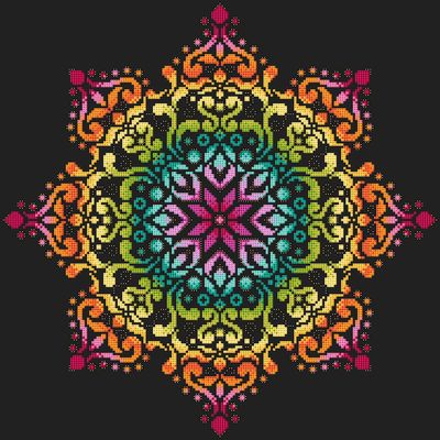 Shannon Christine - Full Rainbow Mandala 2