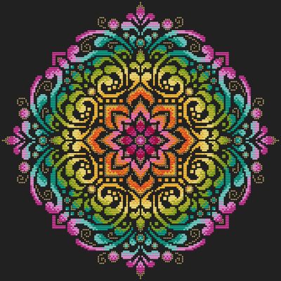 Shannon Christine - Full Rainbow Mandala