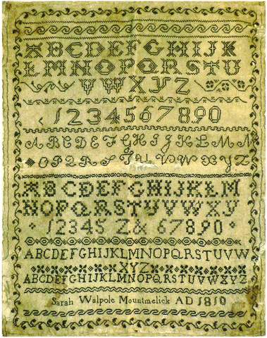 StitchyBox - Sarah Walpole 1810