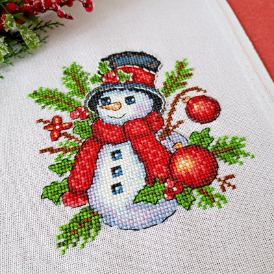 Artmishka - Snowman Ornament