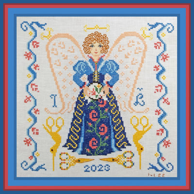 Tempting Tangles - Stitching Angel
