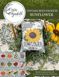 Erin Elizabeth - Vintage Seed Packets - Sunflower