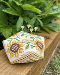 Little Dove - Sunflower Biscornu