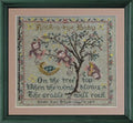 Tempting Tangles - Tree Top Birth Sampler
