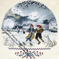 Tempting Tangles - Wintery Moon in the Round