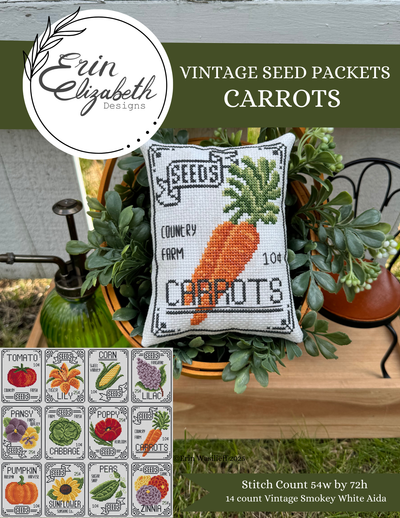 Erin Elizabeth - Vintage Seed Packets - Carrots