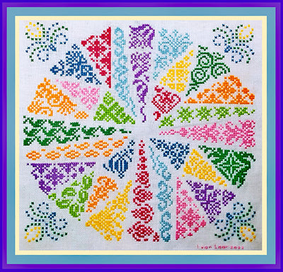 Tempting Tangles - Crazy Quilt Explosion