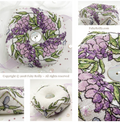 Faby Reilly - Wisteria Biscornu